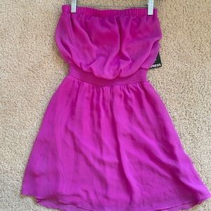 Express Strapless Dress